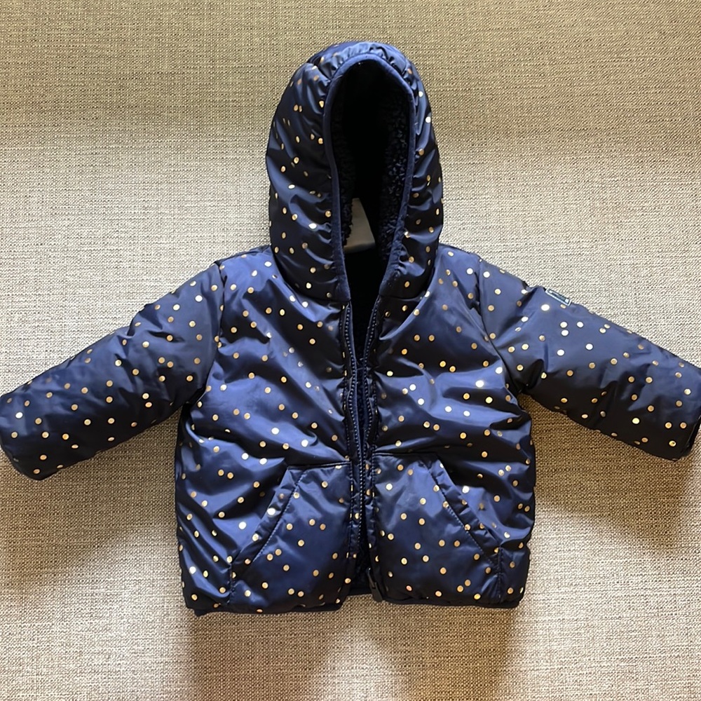 Gap jacket blue baby girl